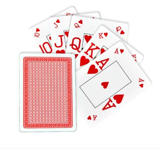Veroorloven Pluche pop handicap Poker Speelkaarten 100% plastiek - Bestel online bij Lotana !