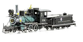 Metal Earth Locomotief 2-6-0