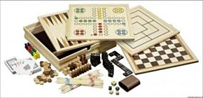 Houten Spellen Verzameling (10 klassiekers)