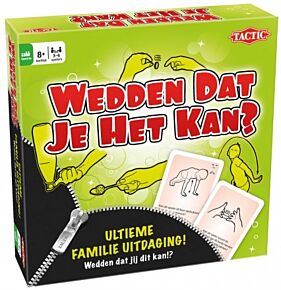 Wedden dat je het kan? - partyspel Tactic